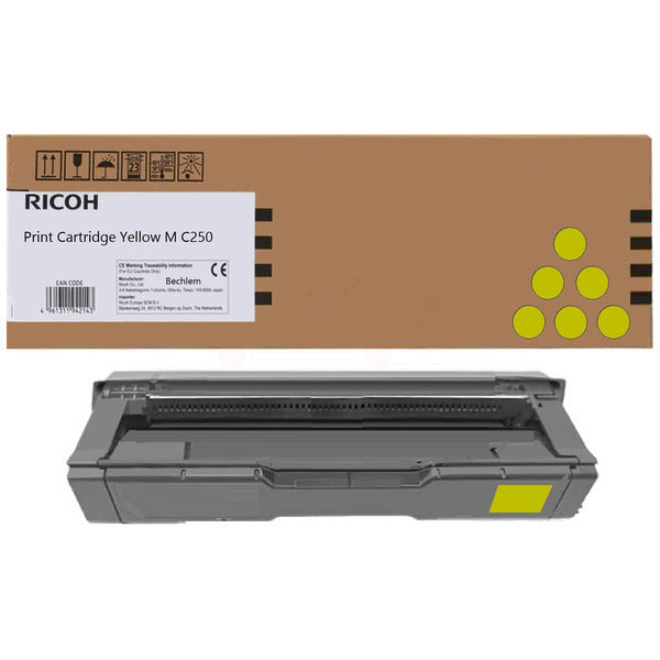 Original Ricoh 408355 Toner gelb, 2.300 Seiten