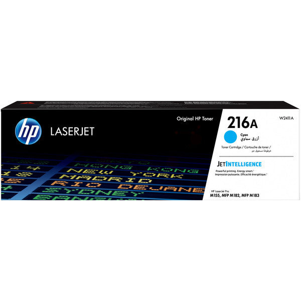 Original HP W2411A / 216A Tonerkartusche cyan, 850 Seiten