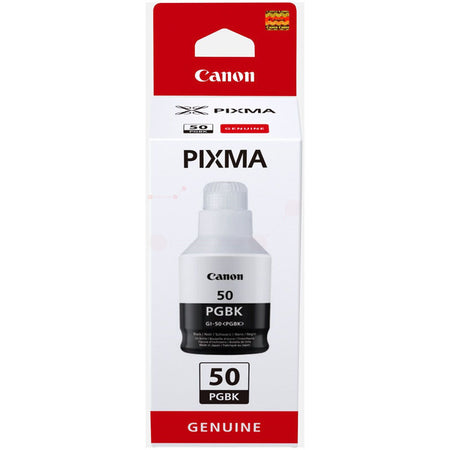 Original Canon 3386C001 / GI-50 PGBK Tintenflasche schwarz, 6.000 Seiten, Inhalt 170 ml