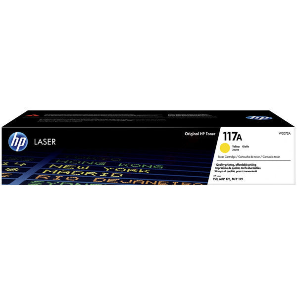 Original HP W2072A / 117A Toner-Kit gelb, 700 Seiten