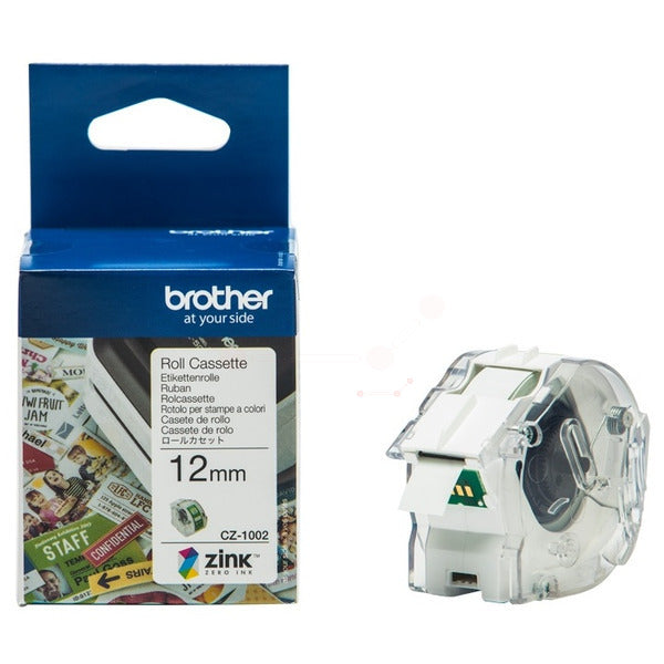Original Brother CZ-1002 DirectLabel-Etiketten 12mm x 5m