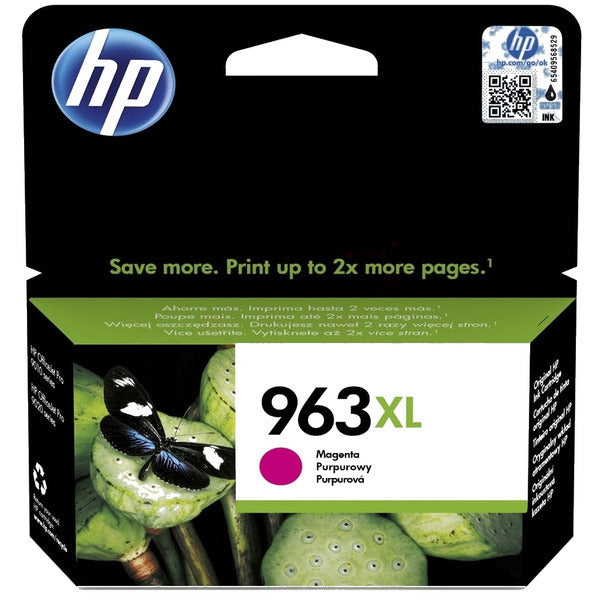 Original HP 3JA28AE / 963XL Tintenpatrone magenta High-Capacity, 1.600 Seiten, Inhalt 23,25 ml