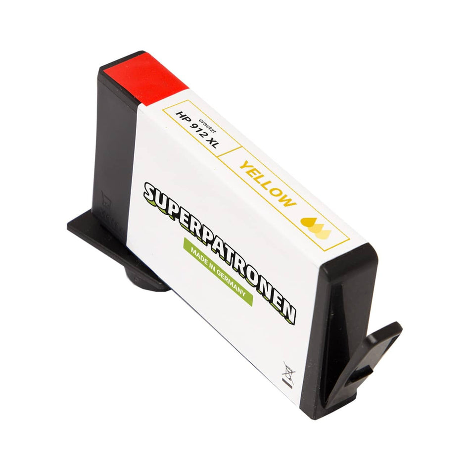 Kompatibel für HP 3YL83AE / 912XL Tintenpatrone gelb, 825 Seiten