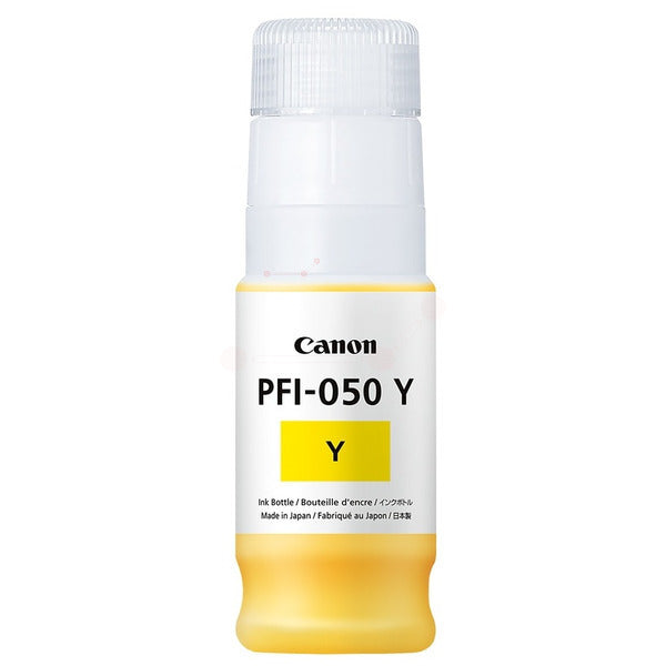 Original Canon 5701C001 / PFI-050 Y Tintenpatrone gelb, Inhalt 70 ml