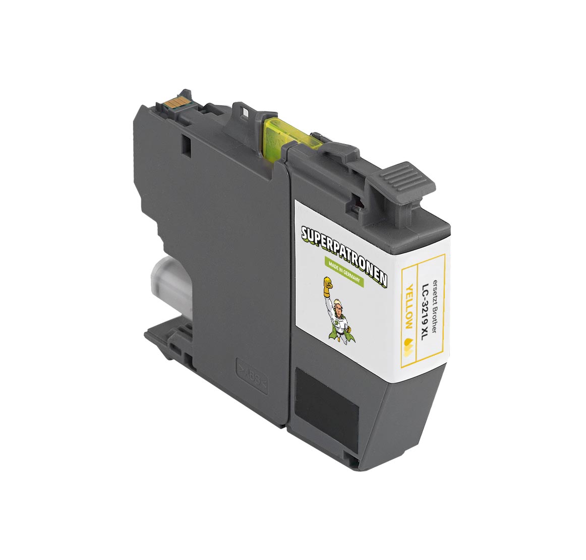 Kompatibel für Brother LC-3219XLY Tintenpatrone gelb, 1.500 Seiten, Inhalt 20 ml