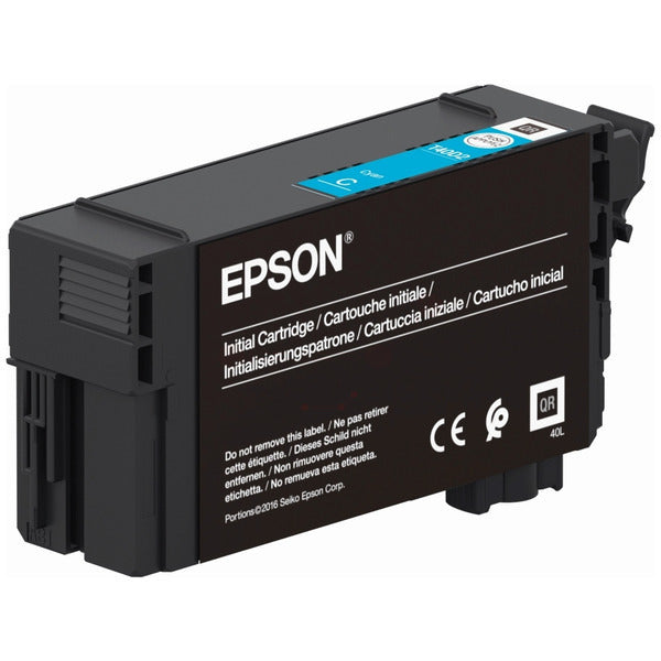 Original Epson C13T40D240 / T40 Tintenpatrone cyan, Inhalt 50 ml