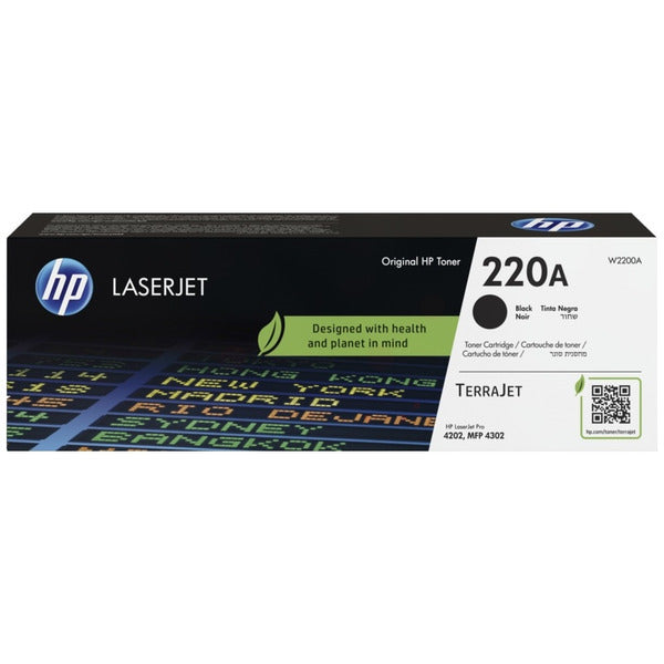 Original HP W2200A / 220A Tonerkartusche schwarz, 2.000 Seiten