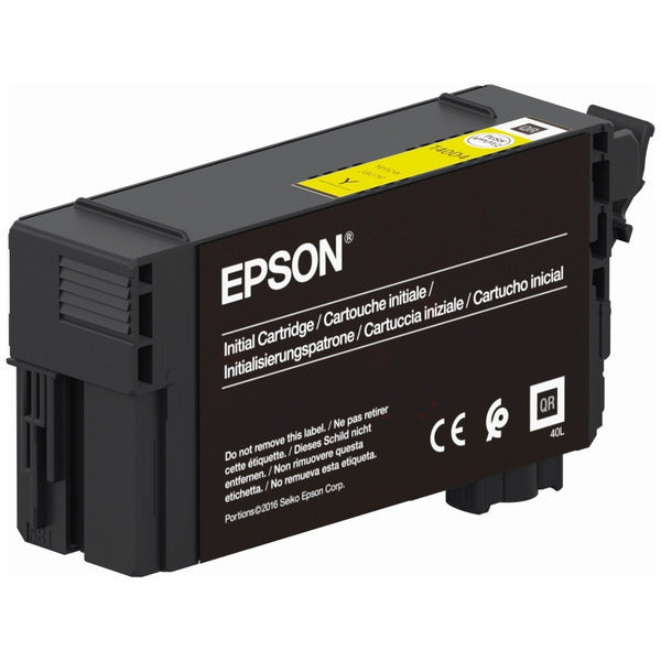 Original Epson C13T40C440 / T40 Tintenpatrone gelb, Inhalt 26 ml