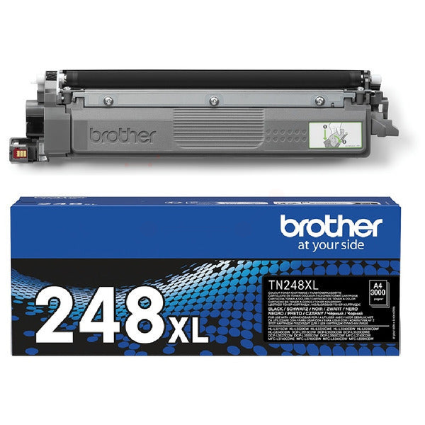 Original Brother TN-248XLBK Toner-Kit schwarz High-Capacity, 3.000 Seiten