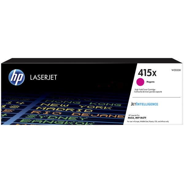 Original HP W2033X / 415X Tonerkartusche magenta, 6.000 Seiten