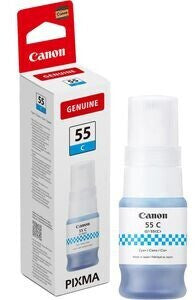Original Canon 6289C001 / GI-55 C Tintenflasche cyan, 3.000 Seiten, Inhalt 40 ml