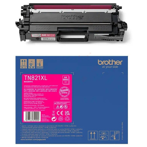 Original Brother TN-821XLM Toner-Kit magenta, 9.000 Seiten