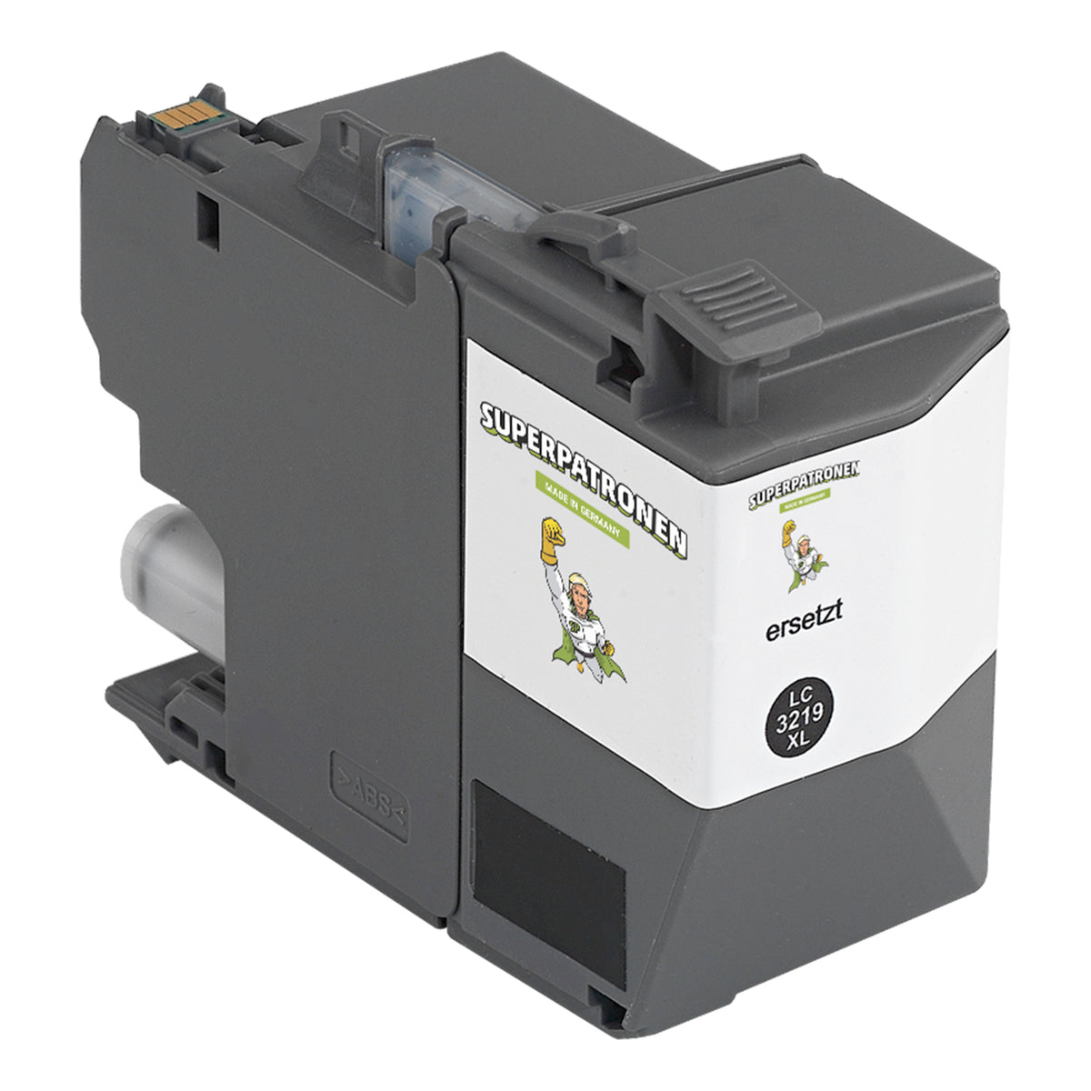 Kompatibel für Brother LC-3219XLBK Tintenpatrone schwarz, 3.000 Seiten, Inhalt 60 ml