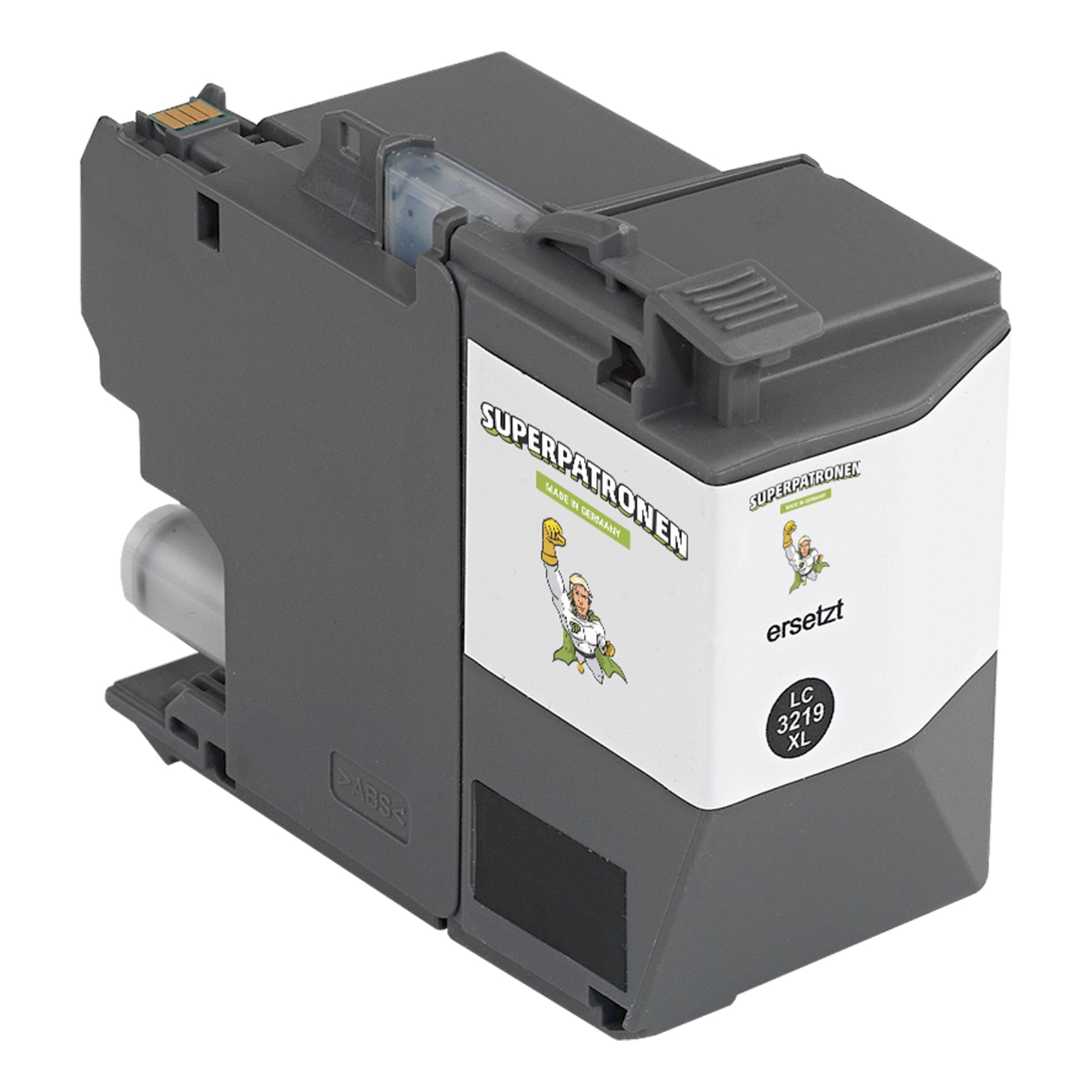 Kompatibel für Brother LC-3219XLBK Tintenpatrone schwarz, 3.000 Seiten, Inhalt 60 ml