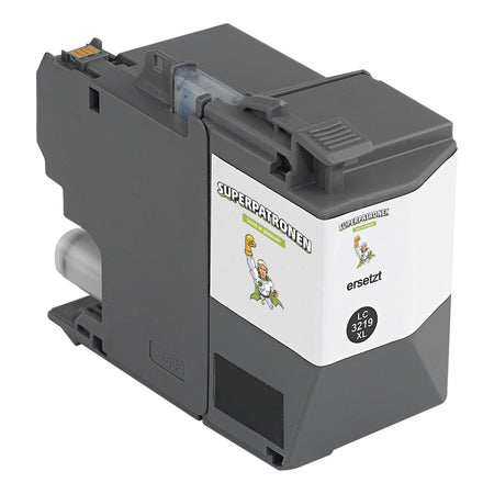 Kompatibel für Brother LC-3219XLBK Tintenpatrone schwarz, 3.000 Seiten, Inhalt 60 ml