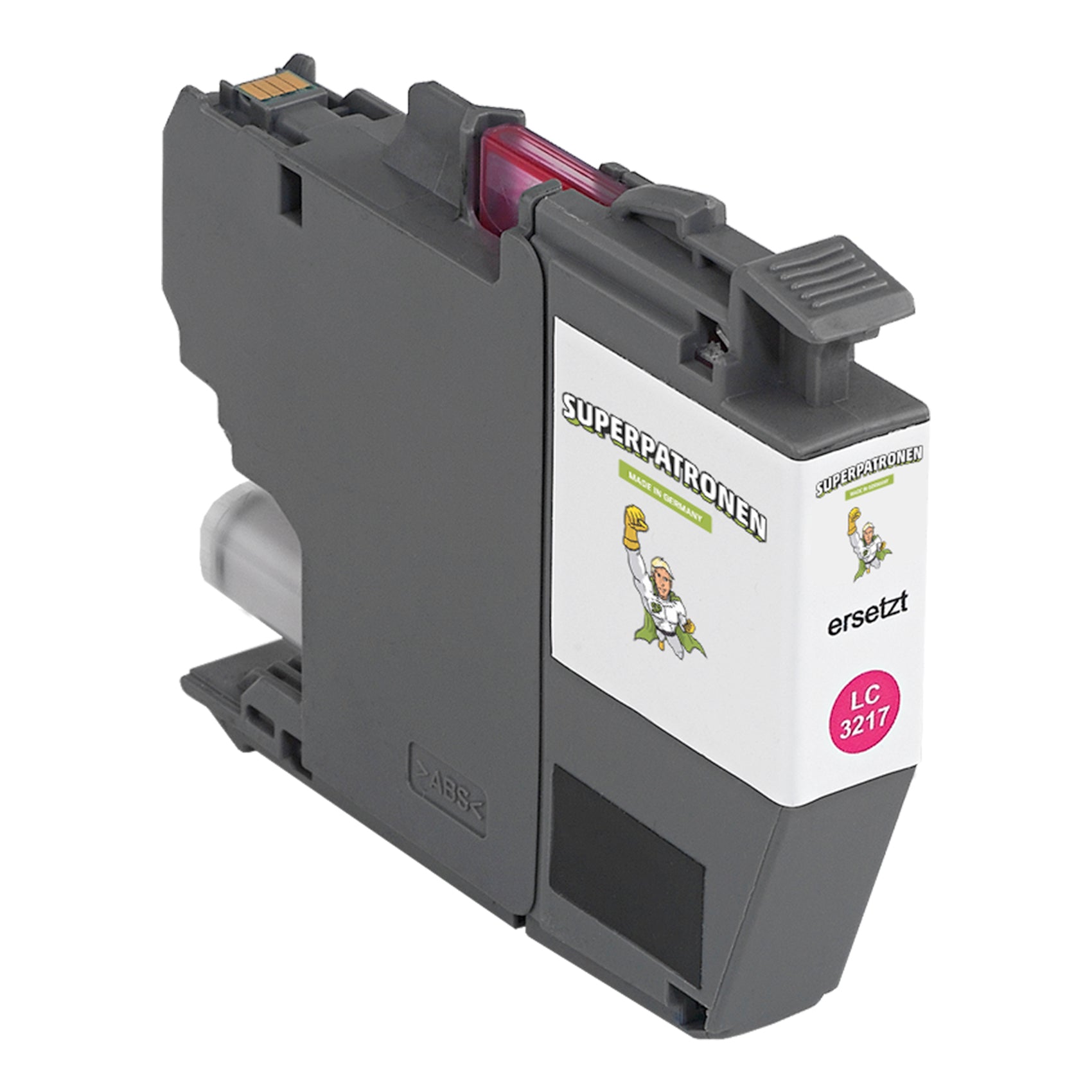 Kompatibel für Brother LC-3217M Tintenpatrone magenta, 550 Seiten, Inhalt 9 ml
