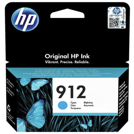 Original HP 3YL77AE / 912 Tintenpatrone cyan, 315 Seiten, Inhalt 2,93 ml