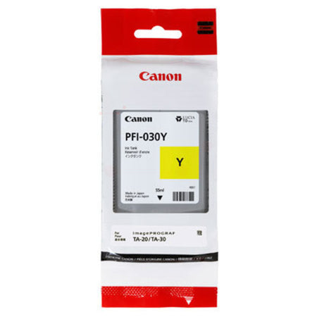 Original Canon 3492C001 / PFI-030 Y Tintenpatrone gelb, Inhalt 55 ml