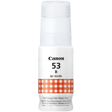 Original Canon 4717C001 / GI-53 R Tintenflasche rot, 3.000 Seiten, Inhalt 60 ml