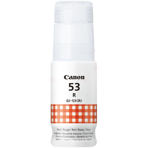 Original Canon 4717C001 / GI-53 R Tintenflasche rot, 3.000 Seiten, Inhalt 60 ml