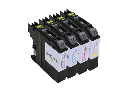 Kompatibel für Brother LC-22EBK,LC-22EC,LC-22EM,LC-22EY Tintenpatrone MultiPack Bk,C,M,Y, Inhalt 50ml + 3x14ml