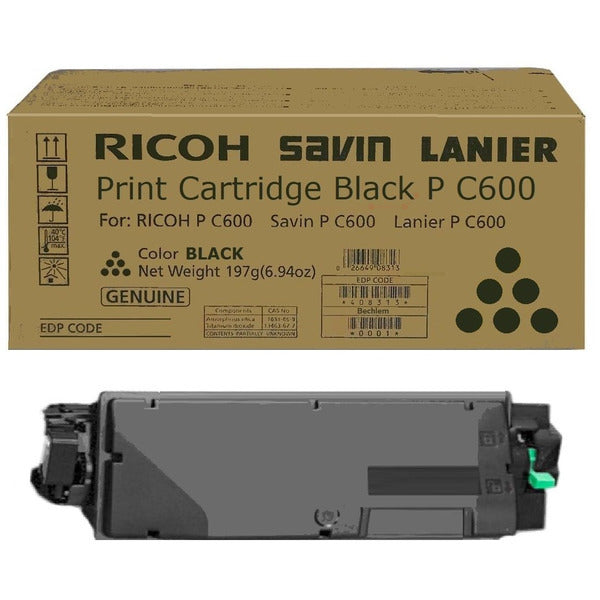 Original Ricoh 408314 / P C600 Toner-Kit schwarz, 17.000 Seiten