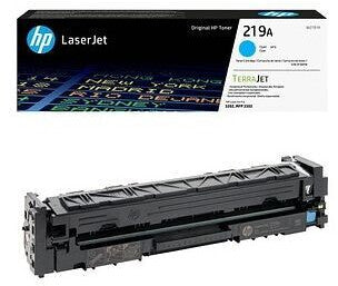 Original HP W2191A / 219A Tonerkartusche cyan, 1.200 Seiten