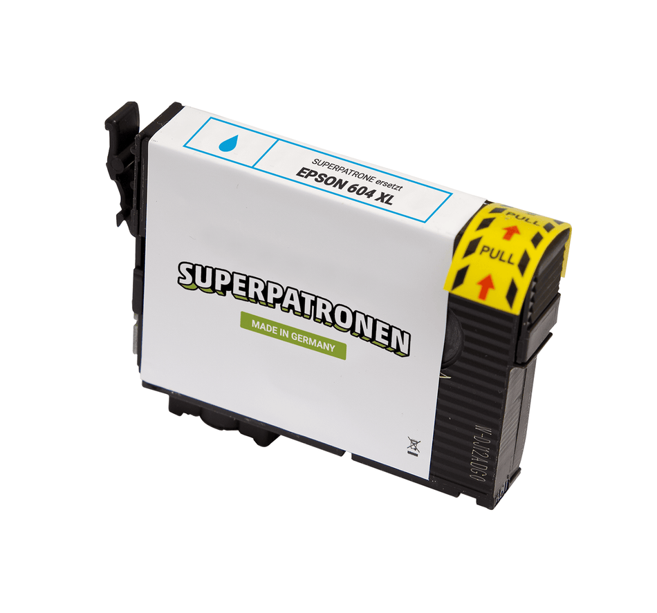 Kompatibel für Epson C13T10H24010 / 604XL Tintenpatrone cyan, 350 Seiten