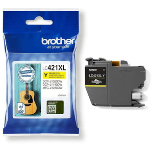 Original Brother LC-421XL Tintenpatrone gelb