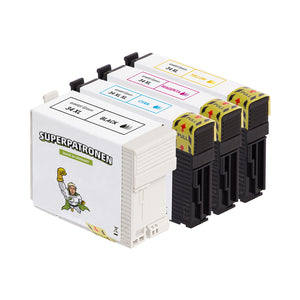 Refill Epson 34XL Tintenpatrone 4er-Set Bk,C,M,Y