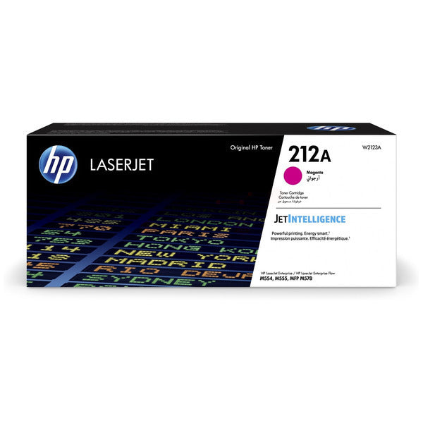 Original HP W2123A / 212A Tonerkartusche magenta, 4.500 Seiten
