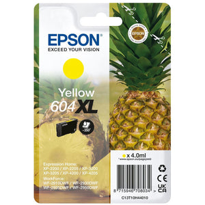 Original Epson 604XL Tintenpatrone gelb (Ananas)