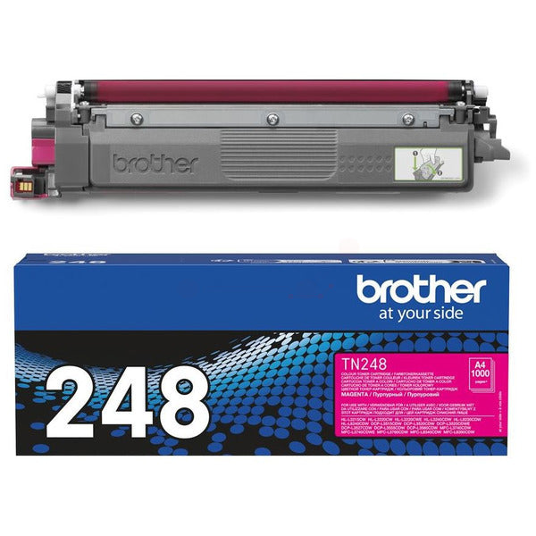 Original Brother TN-248M Toner-Kit magenta, 1.000 Seiten