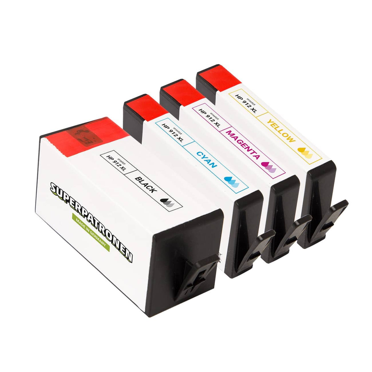 Kompatibel für HP 3YP34AE / 912XL Tintenpatrone MultiPack Bk,C,M,Y, 825 Seiten, Inhalt VE=4