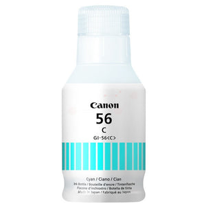 Original Canon GI-56 C / 4430C001 Tintenflasche cyan · 14.000 Seiten · Inhalt 135 ml