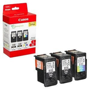 Original Canon 5224B017 / PG-540L+CL-541XL Druckkopfpatrone Multipack 2x schwarz +1x color, Inhalt VE=3