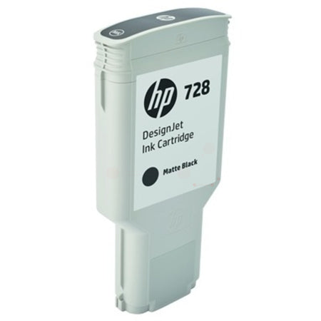 Original HP 3WX25A / 728 Tintenpatrone schwarz matt, Inhalt 130 ml