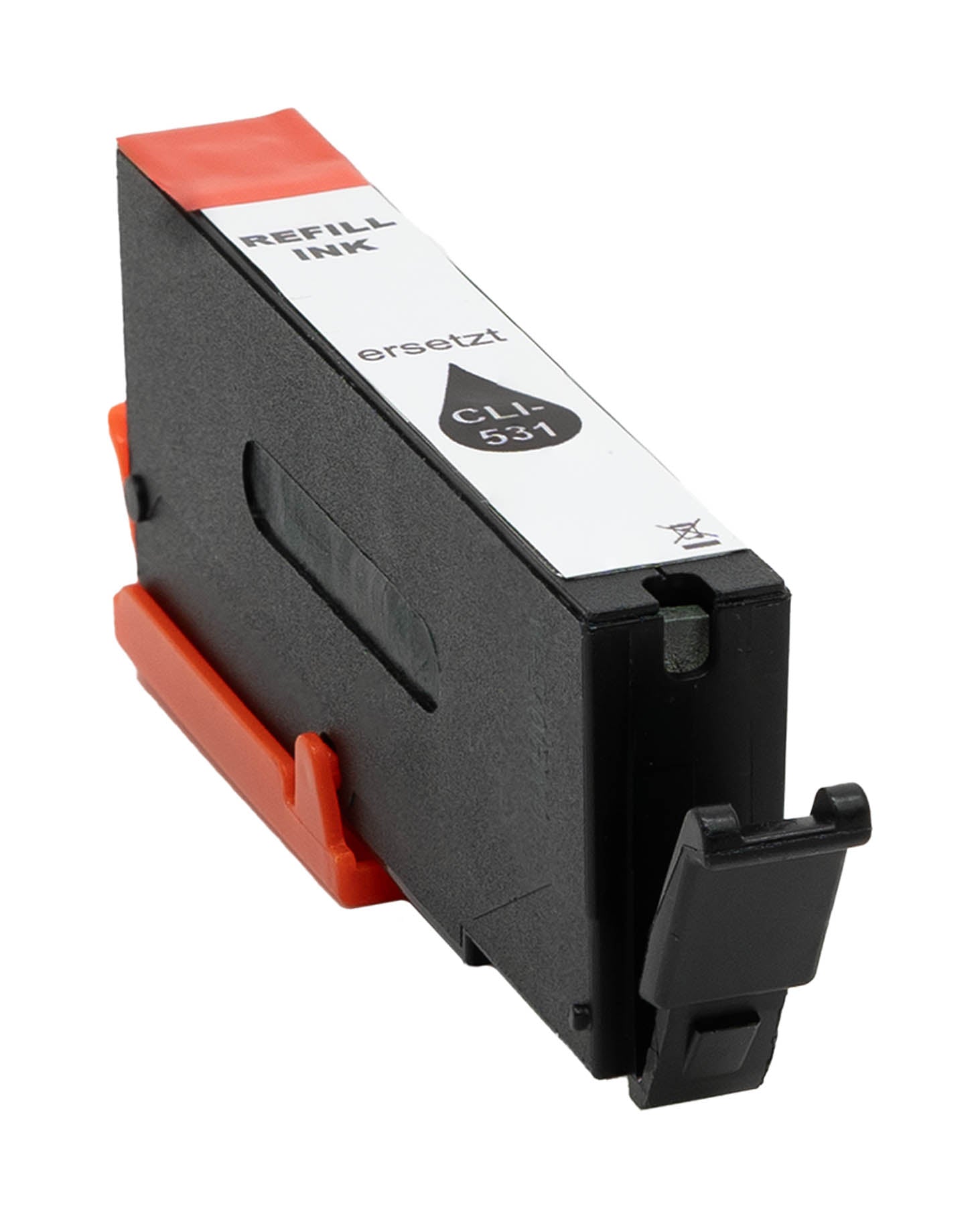 Kompatibel für Canon 6118C001 / CLI-531 BK Tintenpatrone schwarz foto