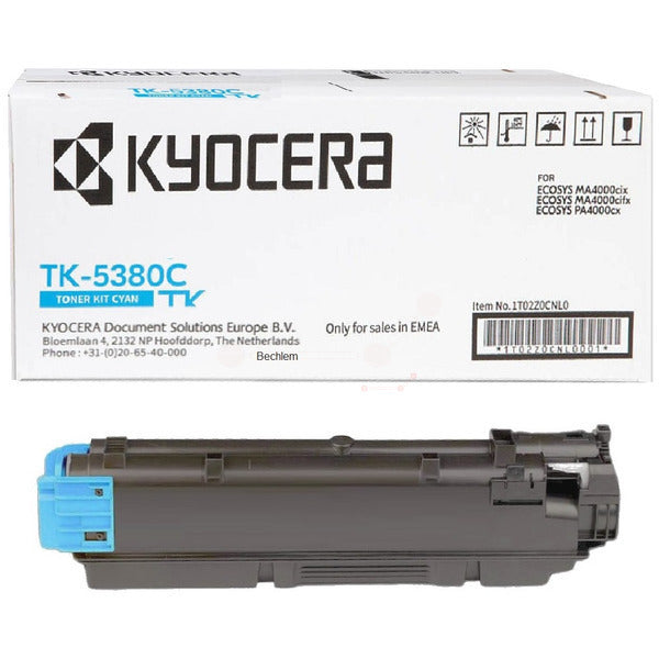 Original Kyocera 1T02Z0CNL0 / TK-5380 C Toner-Kit cyan, 10.000 Seiten