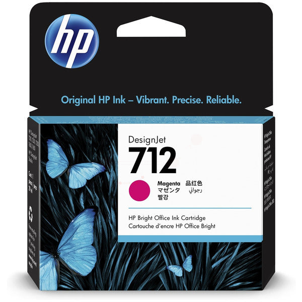 Original HP 3ED68A / 712 Tintenpatrone magenta, Inhalt 29 ml
