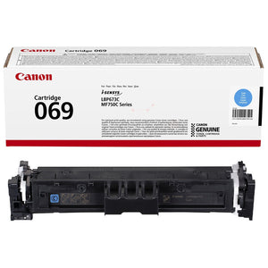 Original Canon 069 Toner cyan · 1.900 Seiten