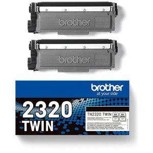 Original Brother TN-2320TWIN Toner Doppelpack · 5.200 Seiten
