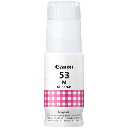 Original Canon 4681C001 / GI-53 M Tintenflasche magenta, 3.000 Seiten, Inhalt 60 ml