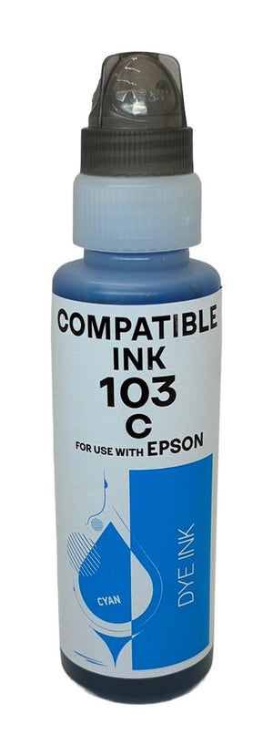 Refill Epson 103 C13T00S24A Tintenflasche cyan · Inhalt 70 ml