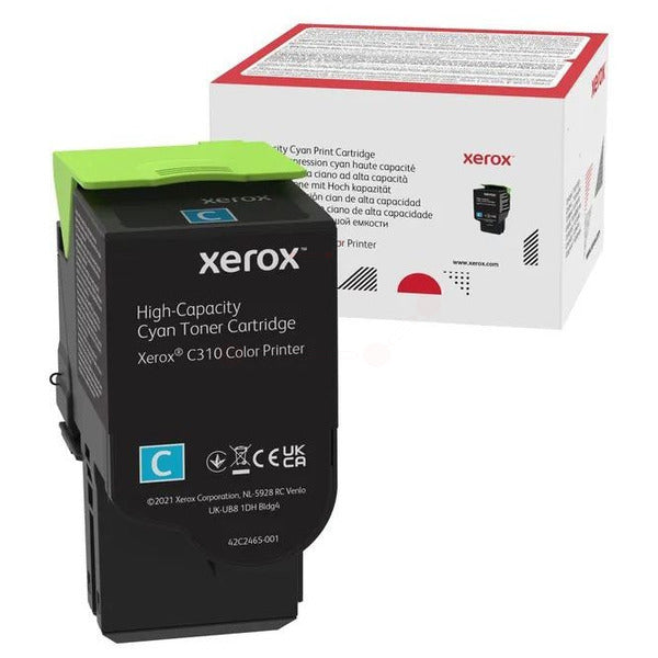 Original Xerox 006R04365 Toner-Kit cyan High-Capacity, 5.500 Seiten