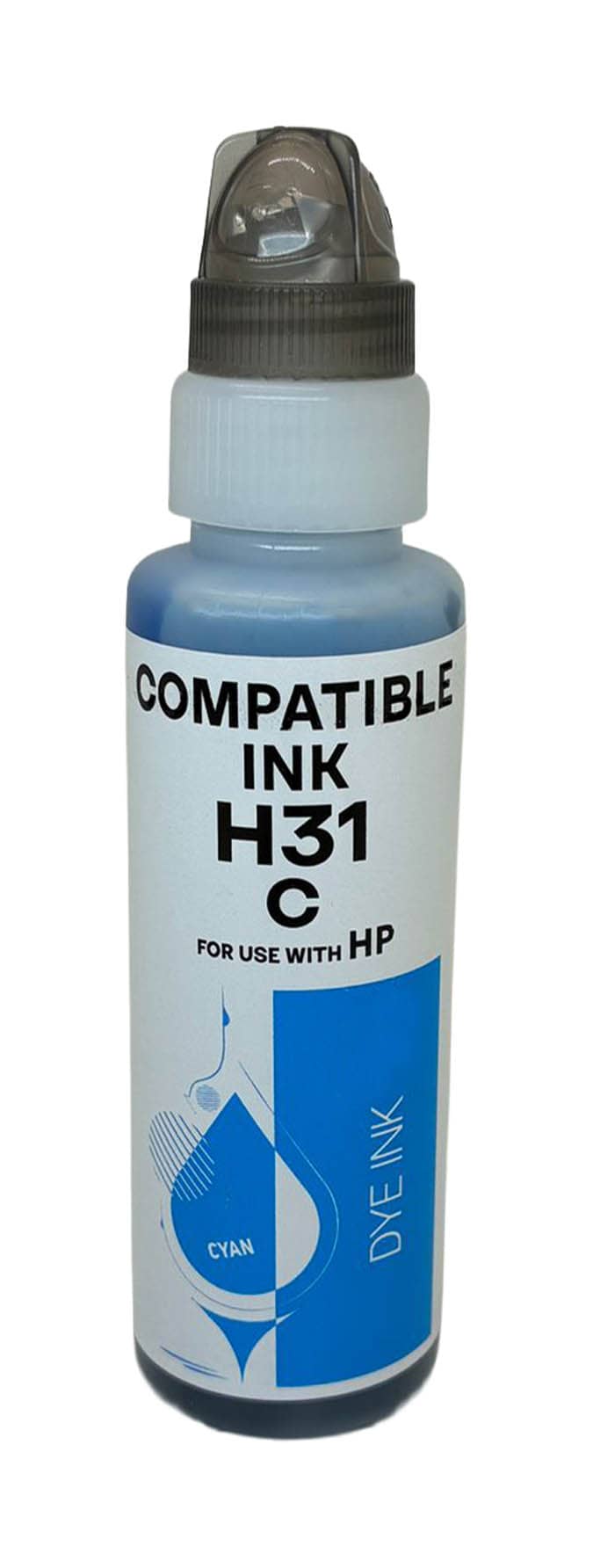 Kompatibel für HP 1VU26AE / 31 Tintenpatrone cyan, Inhalt 70 ml