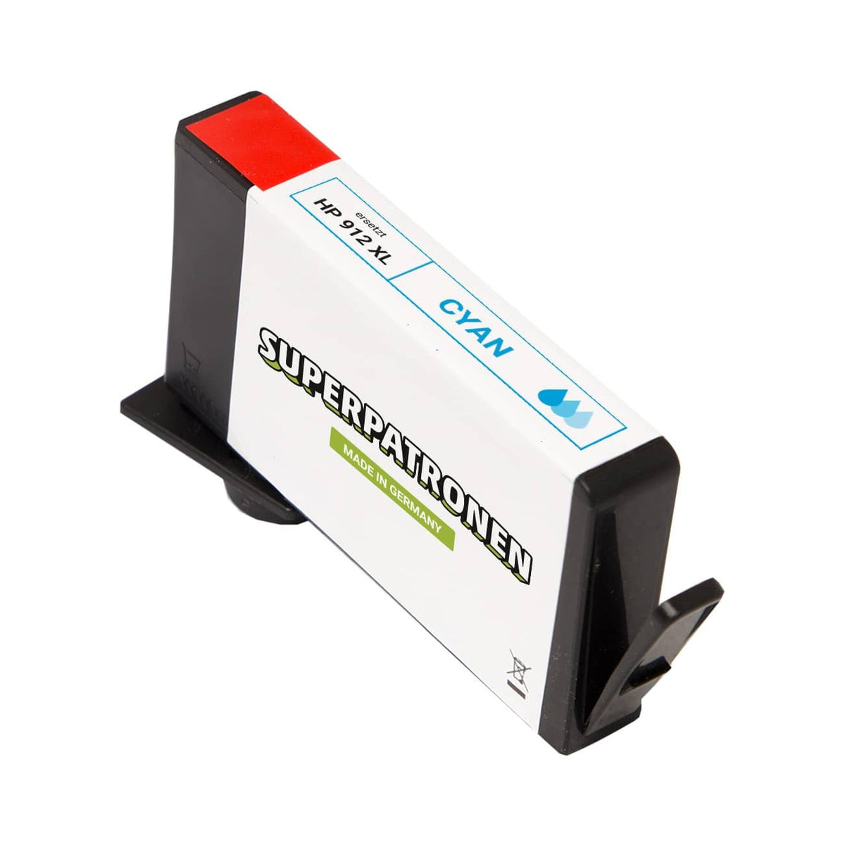 Kompatibel für HP 3YL81AE / 912XL Tintenpatrone cyan, 825 Seiten