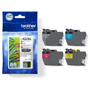 Original Brother LC-422XL Tintenpatrone 4er-Set Bk,C,M,Y
