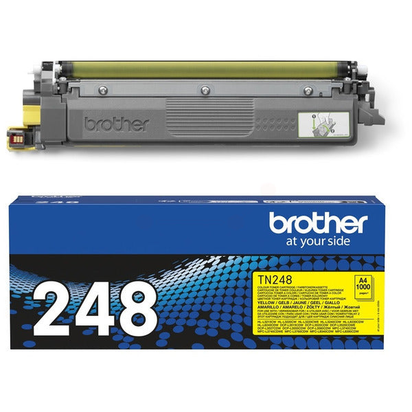 Original Brother TN-248Y Toner-Kit gelb, 1.000 Seiten