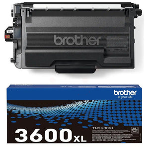 Original Brother TN-3600XL Toner schwarz · 6.000 Seiten